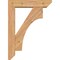 Ekena Millwork Westlake Slat Smooth Bracket w/ Offset Brace, Western Red Cedar, 5 1/2"W x 22"D x 30"H BKT0604X22X30WTL06SWR - alternate 2